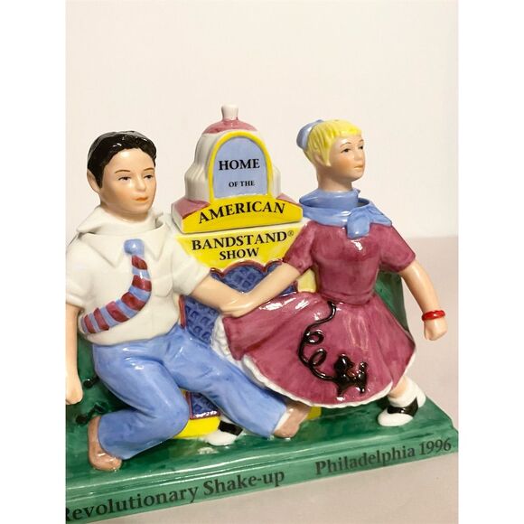 Fitz and Floyd 1996 American Bandstand Novelty Salt & Pepper Shakers - Picture 3 of 6